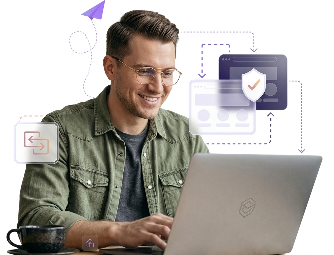 SiteHarbour server infrastructure powering reliable web hosting